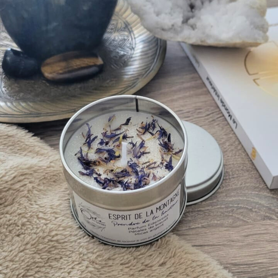 Bougie Esprit de la Montagne – Edelweiss