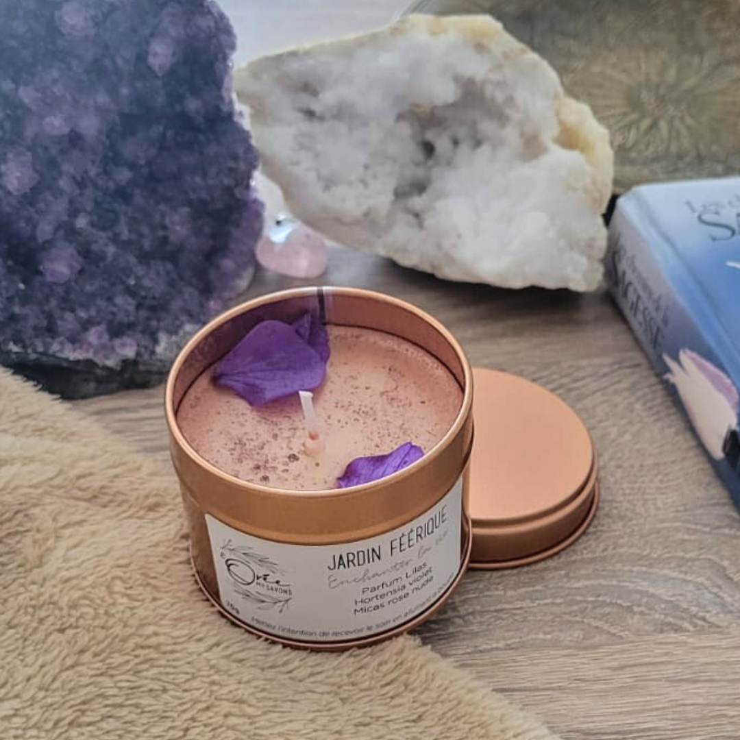Bougie Jardin Féérique - Lilas