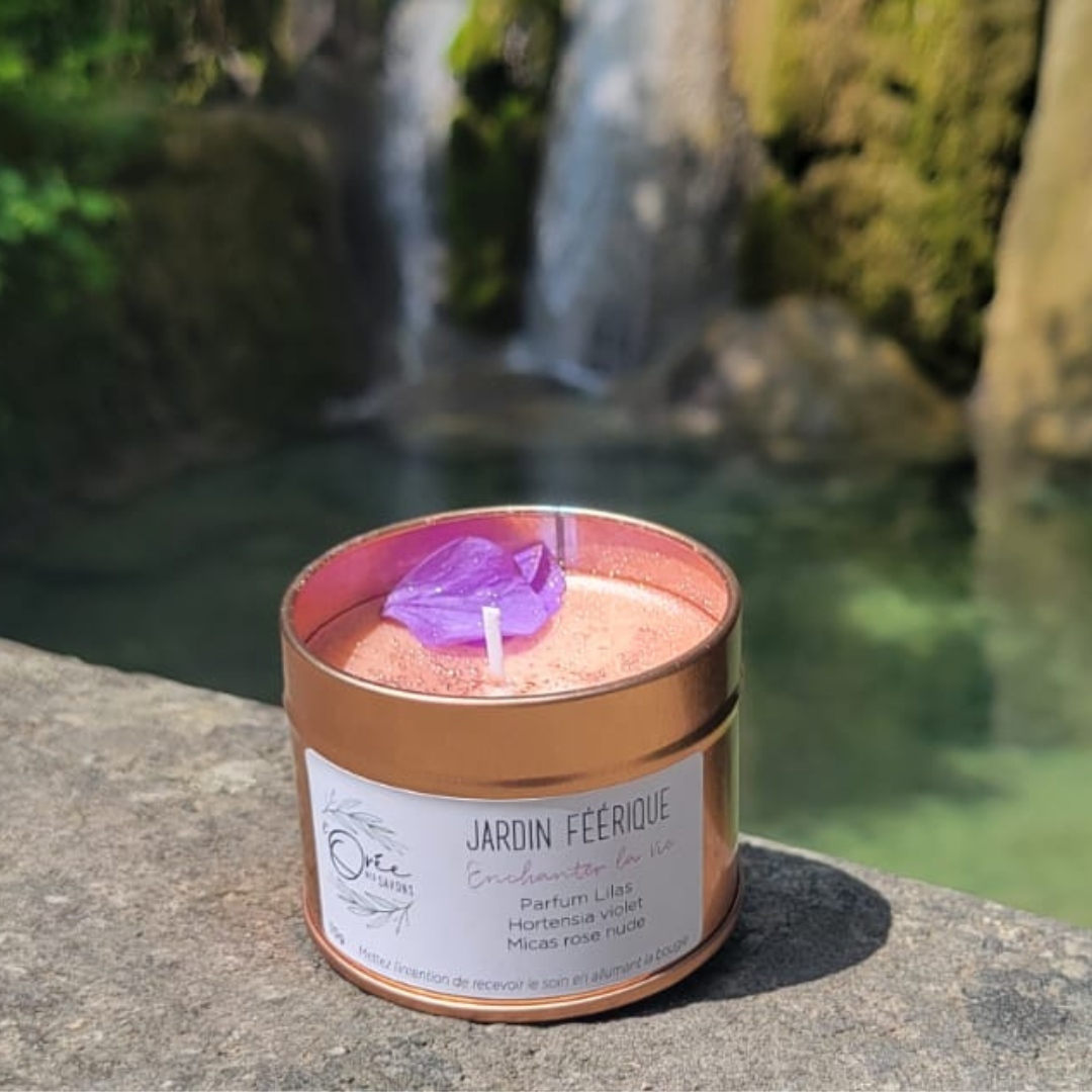 Bougie Jardin Féérique - Lilas