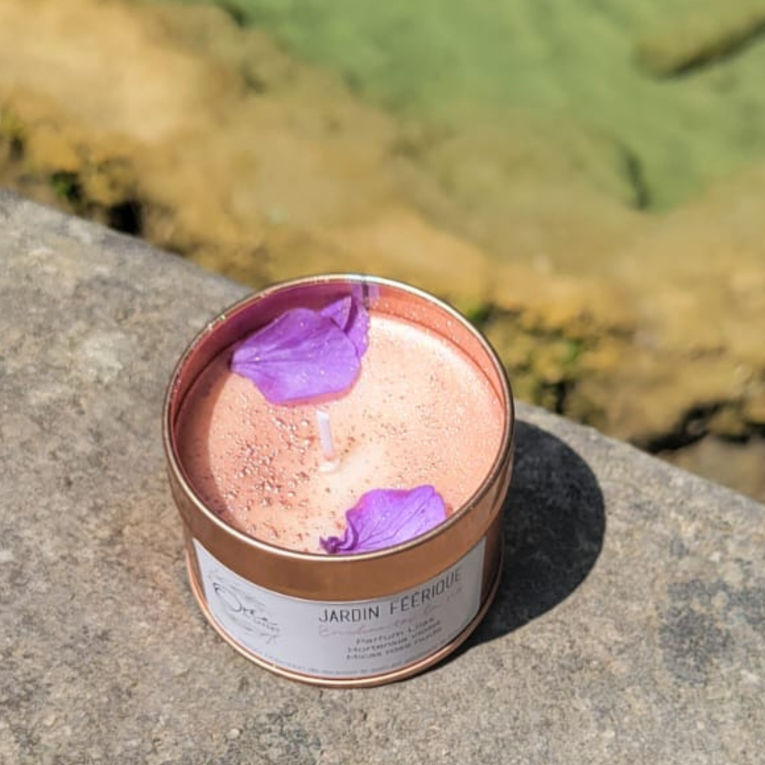 Bougie Jardin Féérique - Lilas