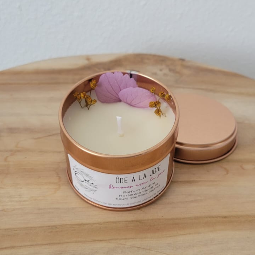 Bougie Ôde à la Joie - Ambre