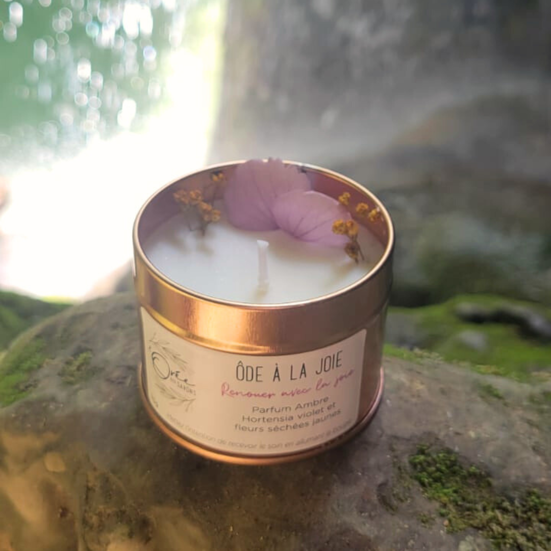 Bougie Ôde à la Joie - Ambre