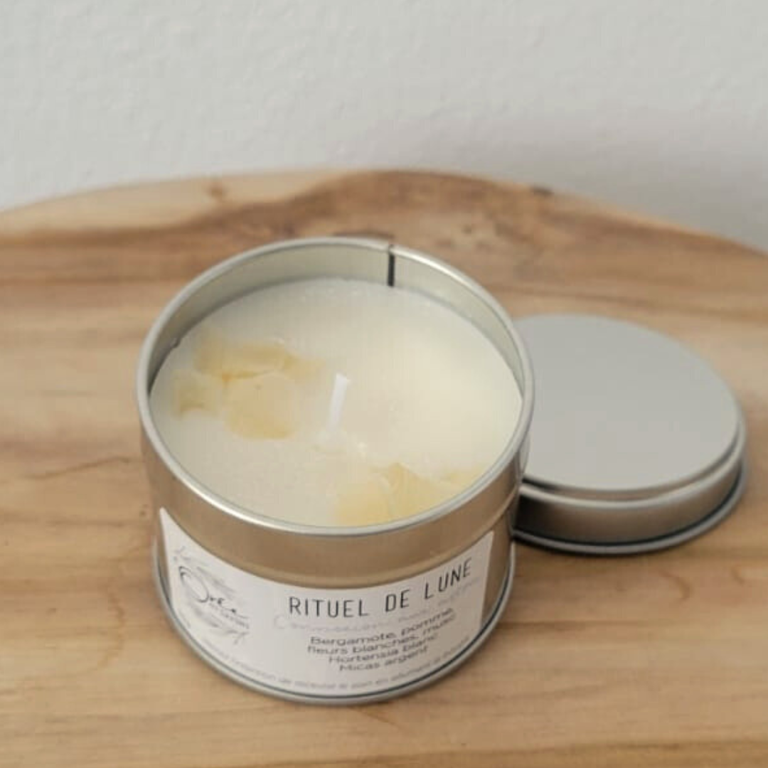 Bougie Rituel de Lune - Connexion aux astres