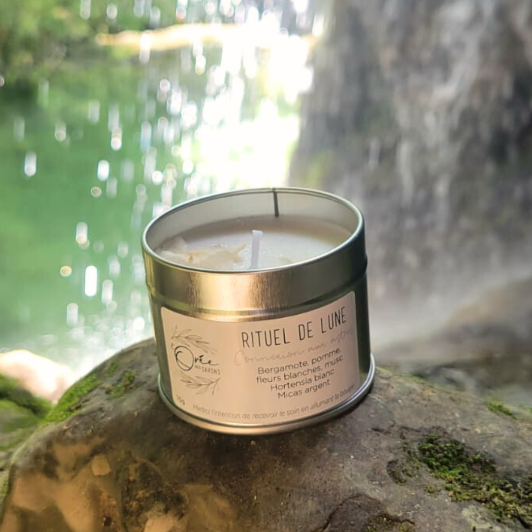 Bougie Rituel de Lune - Connexion aux astres