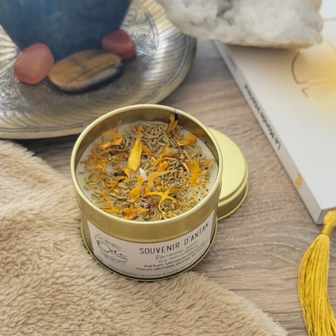 Bougie Souvenir d'antan - Verveine