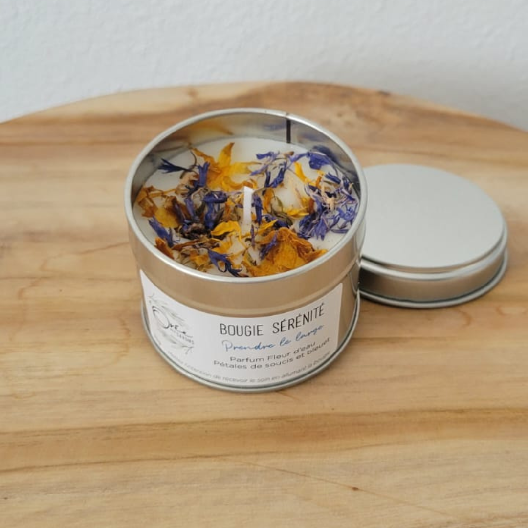 Bougie Sérénité – Fleur d'eau