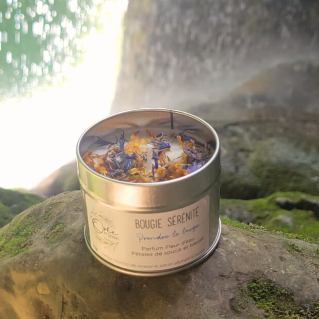 Bougie Sérénité – Fleur d'eau