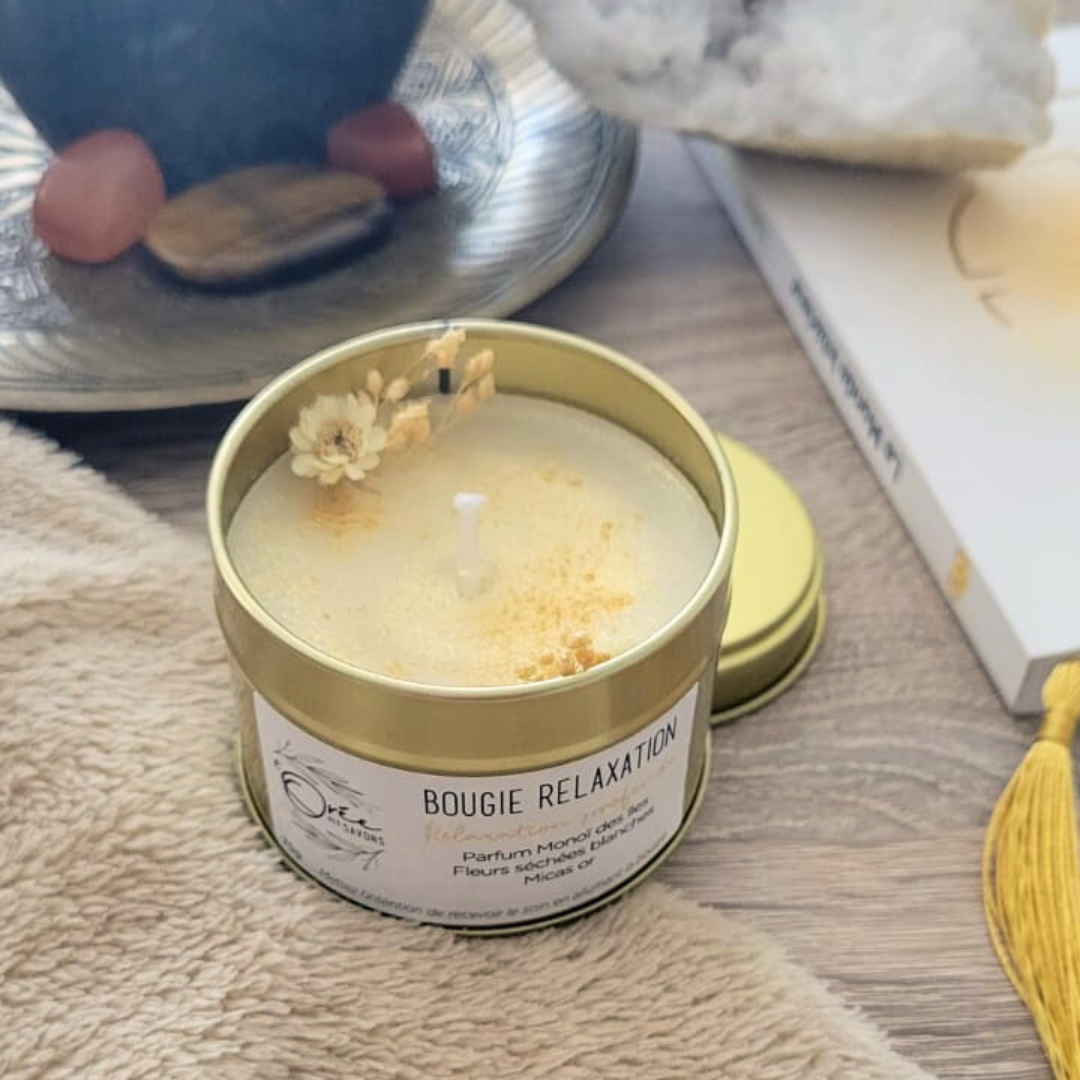 Bougie Relaxation – Monoï des îles