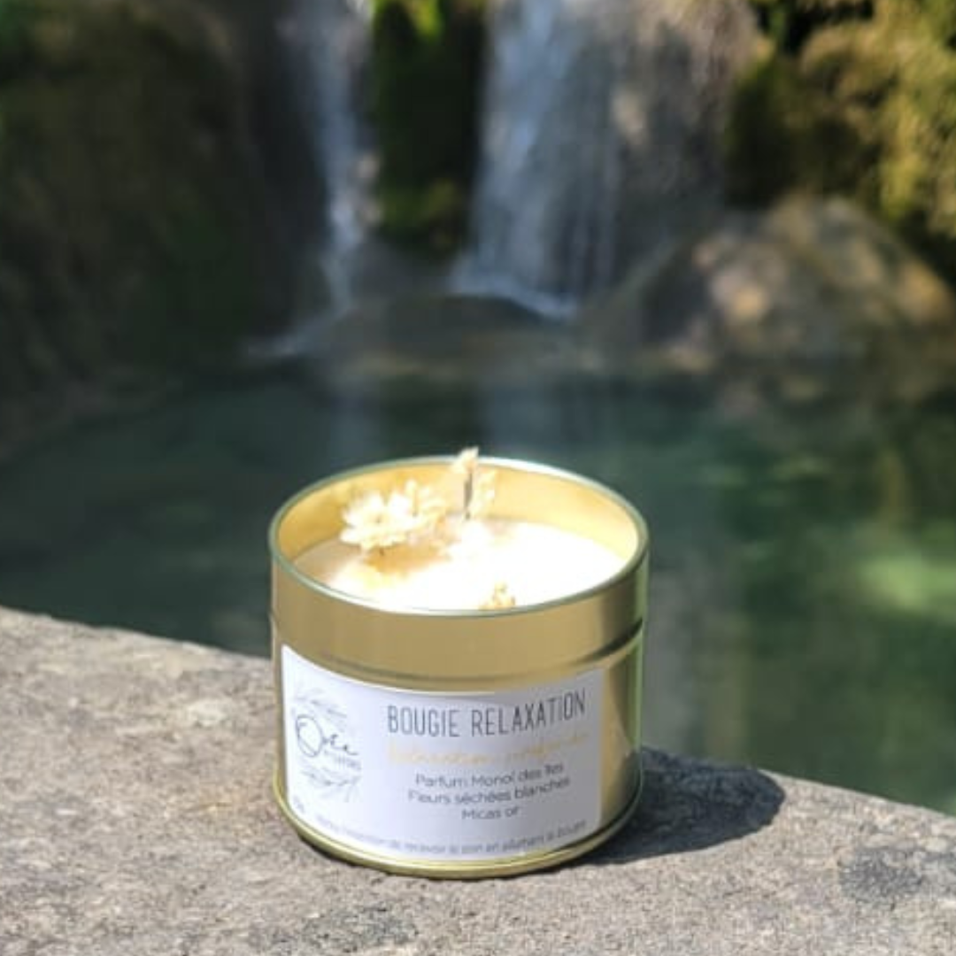 Bougie Relaxation – Monoï des îles