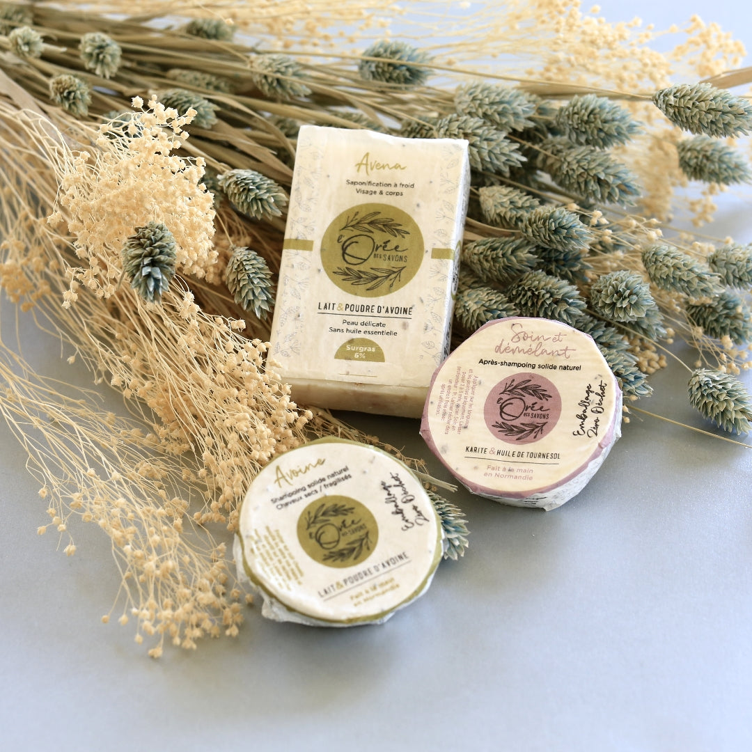 Coffret-Shampoing-savons-Avoine-solide-naturel-bio-zero-dechet-cheveux-corps-sec-oree-des-savons3
