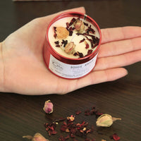 Bougie Chakra Coeur – Amour de soi - Bois de Rose