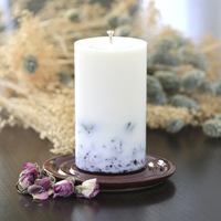 Bougie "Boutons de Rose" - parfum Bois de Rose