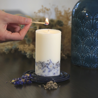 Bougie "Envolée Céleste" - Edelweiss