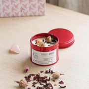 Bougie Chakra Coeur - Amour de soi - Bois de Rose