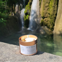 Bougie Caresse parfumée – Rose vanillée